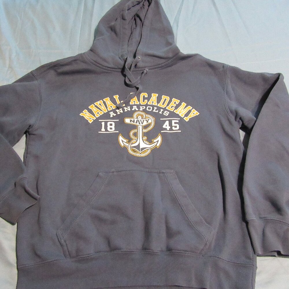 Mens Vtg Naval Academy Annapolis Hoodie / Sweater Sz S